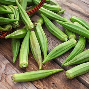 Heirloom Emerald Okra Seeds