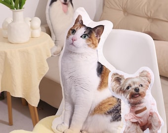 Pillow By Pet Photo,Custom Dog Pillow,Custom Shaped Pillow,Pet Portrait Pillow,Custom Cat Pillow,Pet Face Pillow,3d Pet Pillow,Pet Loss Gift