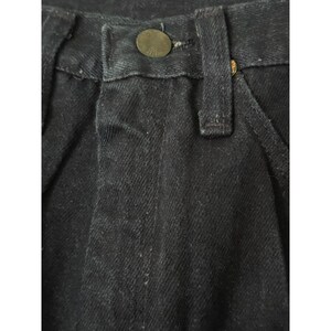 Jean Wrangler vintage 14 MWZ coupe cowboy fuselé bleu indigo TN-O image 7