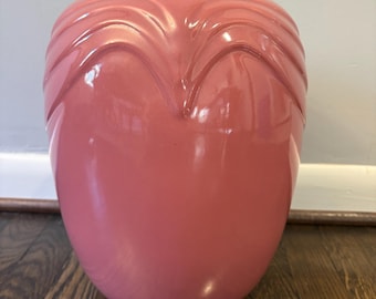 Vintage Pink Mauve apart Deco Flower Vase by McCoy USA