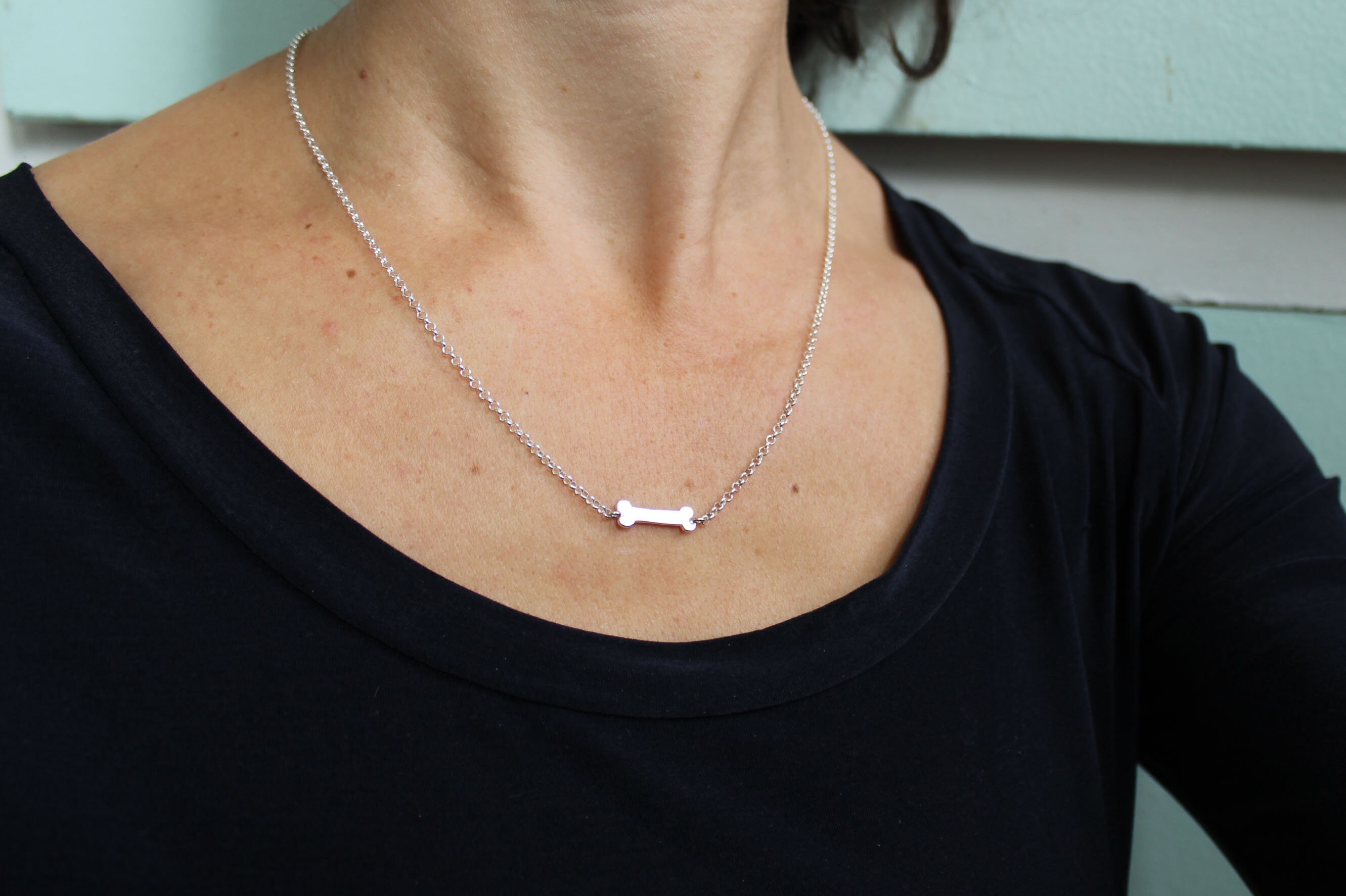 Matching friendship necklace for hotsell dog