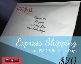 Express Shipping to USA 2-3 business days