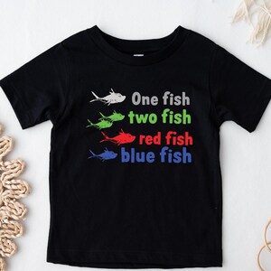 One Fish Two Fish T-Shirt: Read Across America Kids Tee