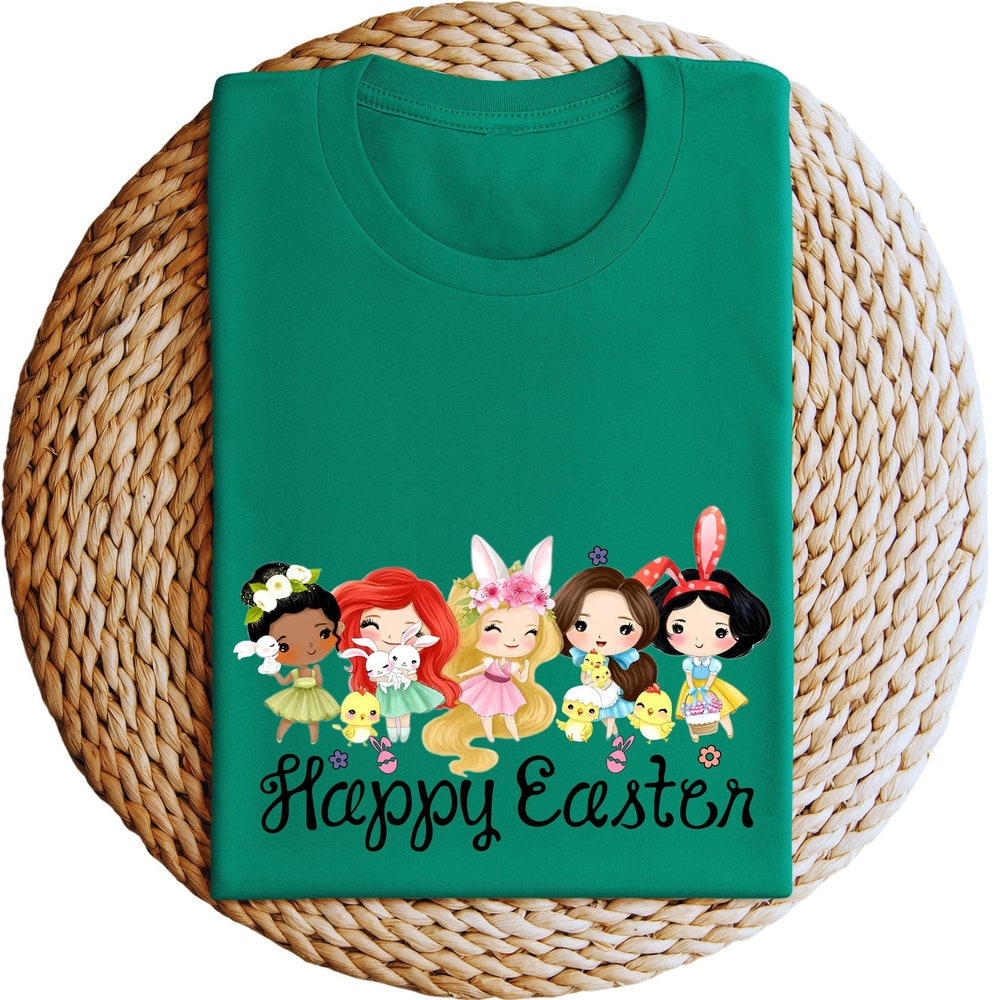 Disney Princess Easter Shirt, Princess Easter Shirts, Disney Ariel Easter Shirts, Disney Snow White Easter Shirt, Cinderella Easter Bespoketshirt