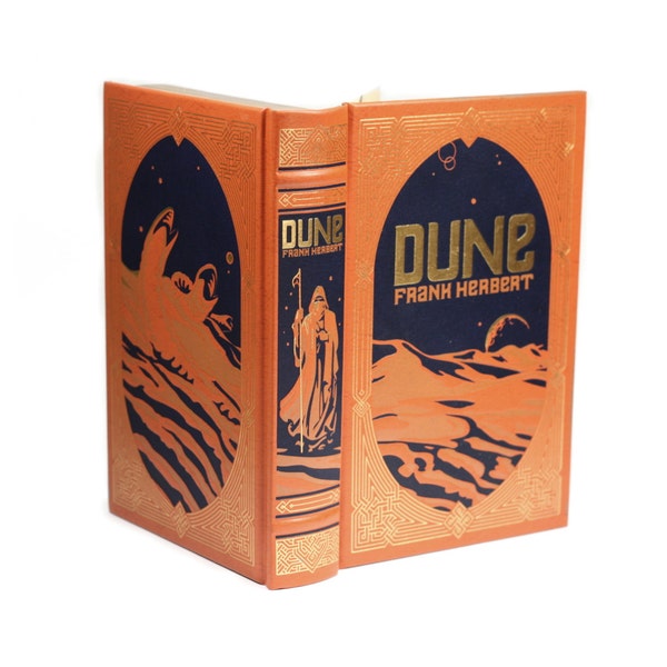 Premium Dune Hollow Book Box Secret Stash avec fermeture magnétique à double résistance Classic Frank Herbert Gift Box Fait main - COMMANDE PERSONNALISÉE