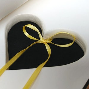 Ring Holder Book Box Handmade Blank Journal Handmade Write Your Own Story Wedding Engagement Proposal Ring Pillow Heart Shape CUSTOM ORDER image 4