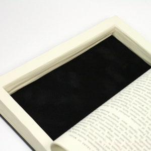 Music Hollow Book Handmade Booksafe A Hundred Years Of Music Christmas Gift Box For Music Lover Black Vintage Medium CUSTOM ORDER image 3