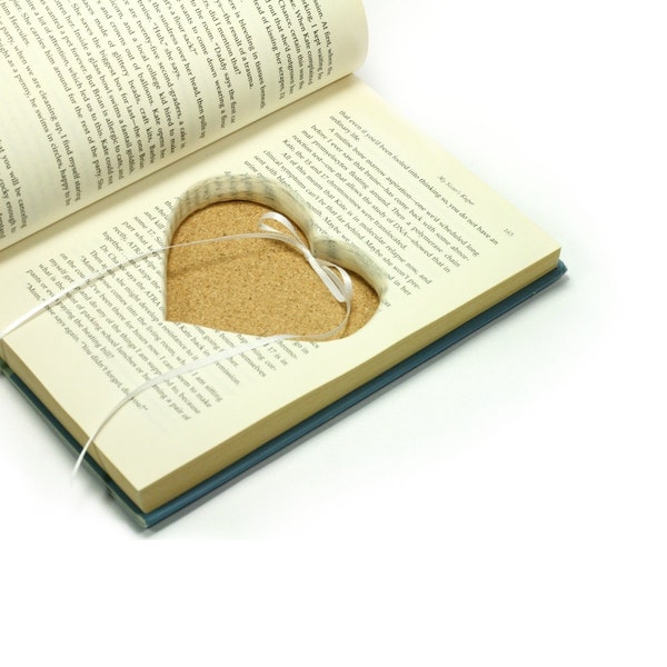 Heart Shaped Hollow Book Box - Tell Me How You Would Like It - Engagement Proposal Ring Holder Hearts Ribbon - CUSTOM ORDER