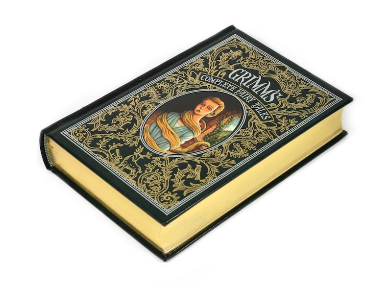 Grimms Fairy Tales Hollow Book Box Green Gold Booksafe Etsy grimms-fairy-tales-hollow-book-box-green-gold-booksafe-etsy