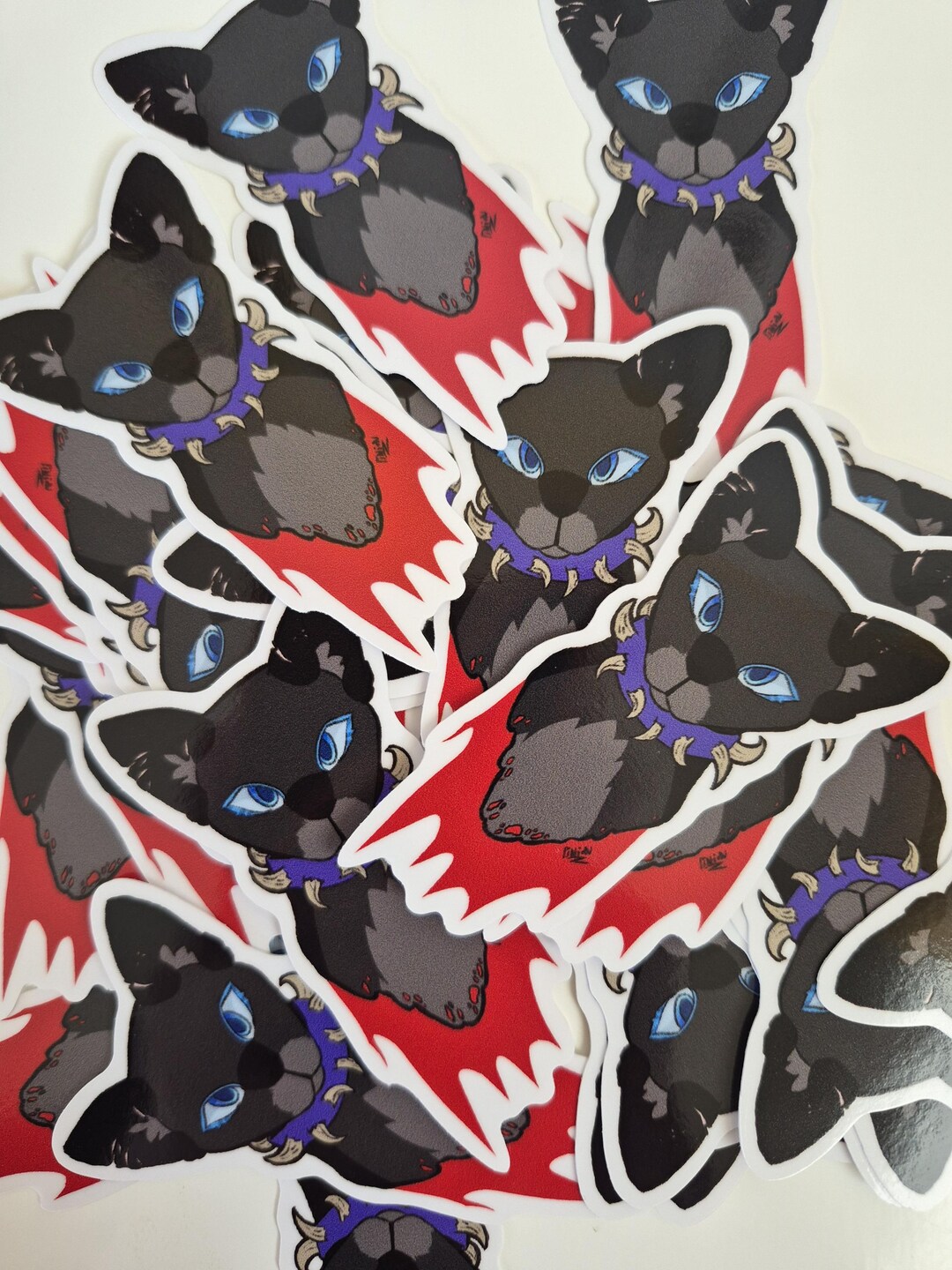 Vinyl Warrior Kitty Stickers - Etsy