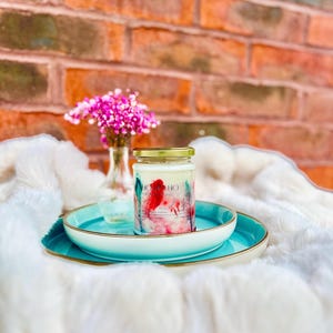 Colourful Ho Ho Ho and all that jazz Christmas Scented Candle, Christmas gift/Present, Candle Gift Box, Happy Christmas Gift, Xmas Candle