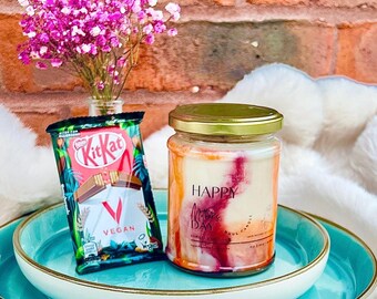 Pudełko prezentowe ze świecą zapachową Happy Mothers Day, prezent z podziękowaniami, prezent/prezent na Dzień Matki, pudełko prezentowe ze świecą, zestaw prezentowy ze świecą zapachową, Best Mum