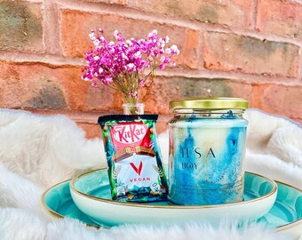 Colourful It’sA Boy Scented Candle Gift Set, Mother To Be gift,Gift Set, Baby Shower gift/Present, Candle Gift Box, Scented Candle Gift Box