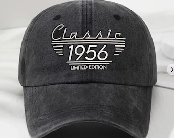 Gorra clásica de mezclilla lavada vintage personalizada, gorra con nombre personalizado, regalo de estilo retro para papá, abuelo, hombres y mujeres.