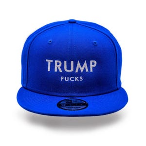 Gorra de camionero ajustable Trump 2024 - Gorra patriótica MAGA, gorra azul New Era DTF para seguidores imagen 3