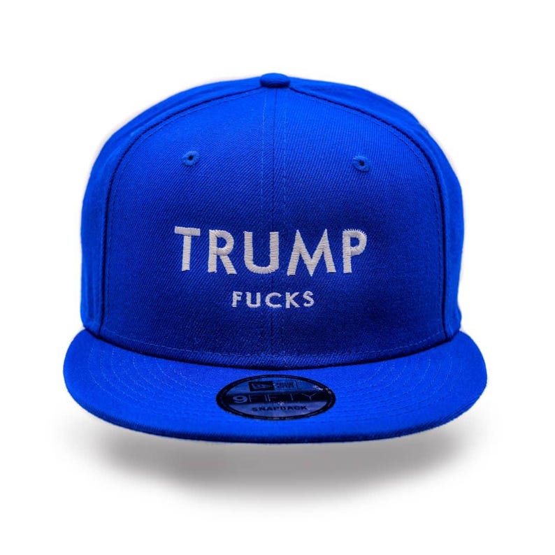 Gorra de camionero ajustable Trump 2024 - Gorra patriótica MAGA, gorra azul New Era DTF para seguidores imagen 3