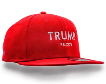 Trump 2024 Adjustable Trucker Hat - MAGA Patriotic Cap, DTF New Era Red Hat for Supporters