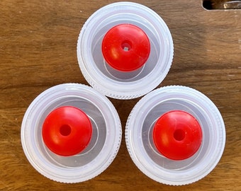 Trio of Hum-button™ Mini Hand Held Hummingbird Feeders New | Etsy