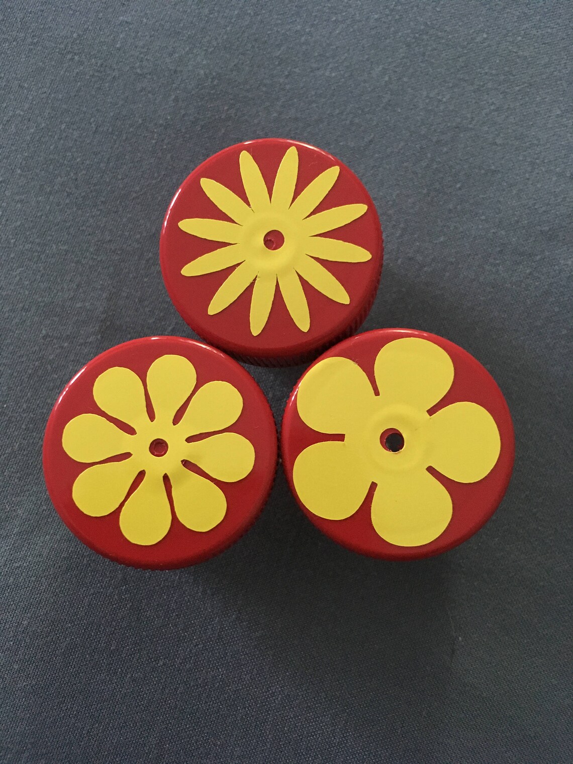 Trio of Hum-button™, Mini Hand Held Hummingbird Feeders New Style 2017 ...