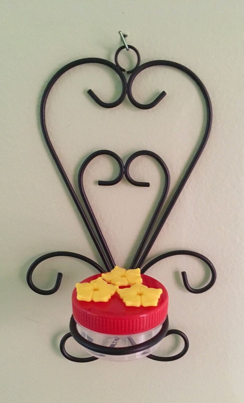 Hum Drum Hand Held Hummingbird Feeders With Modern Art Etsy
