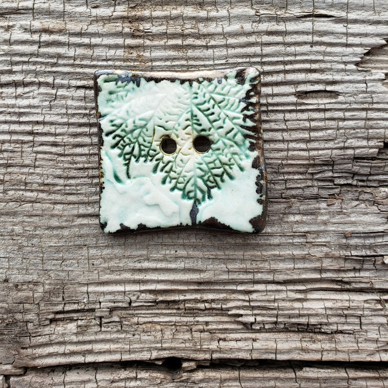 Big Buttons Green Button Square Button Leaf Button Clothing Finishes