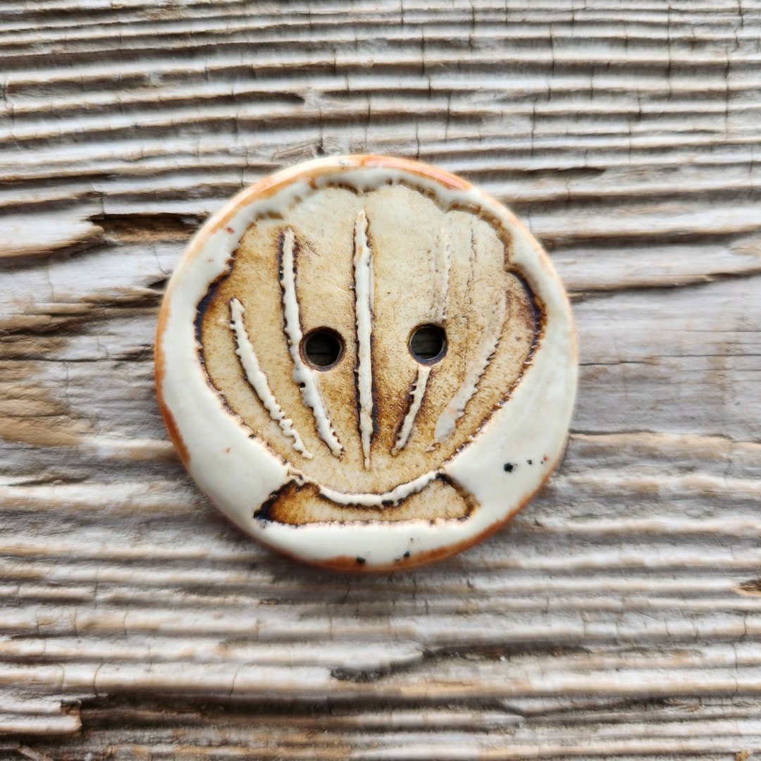 Ceramic Buttons Buttons Large Sewing Buttons Pottery Etsy