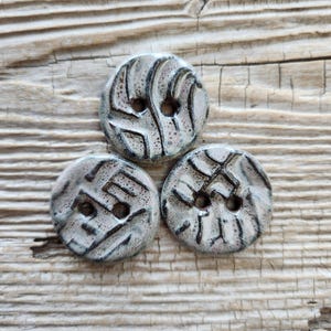 Ceramic Buttons, Buttons Sets, Sewing Notions, Brown Buttons