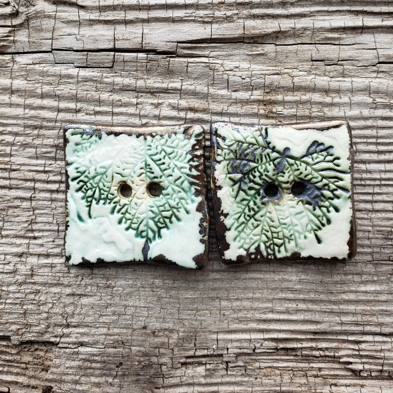 Big Buttons Green Button Square Button Leaf Button Clothing Finishes