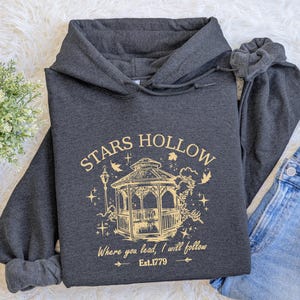 Stars Hollow Hoodie, Stars Hollow, Stars Hollow Autumn Festival, Stars Hollow Sweatshirt, Stars Hollow Pullover, Stars Hollow Lukes Diner