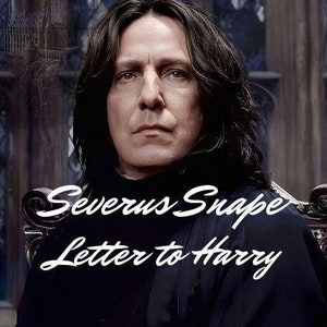 Carta de Snape a Harry - Carta de un personaje reconfortante