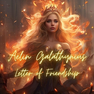 Aelin Galathynius - Carta a un amigo - 1100 palabras