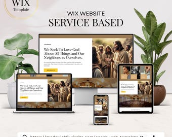 Wix Website Template for Churches: Easy Customization