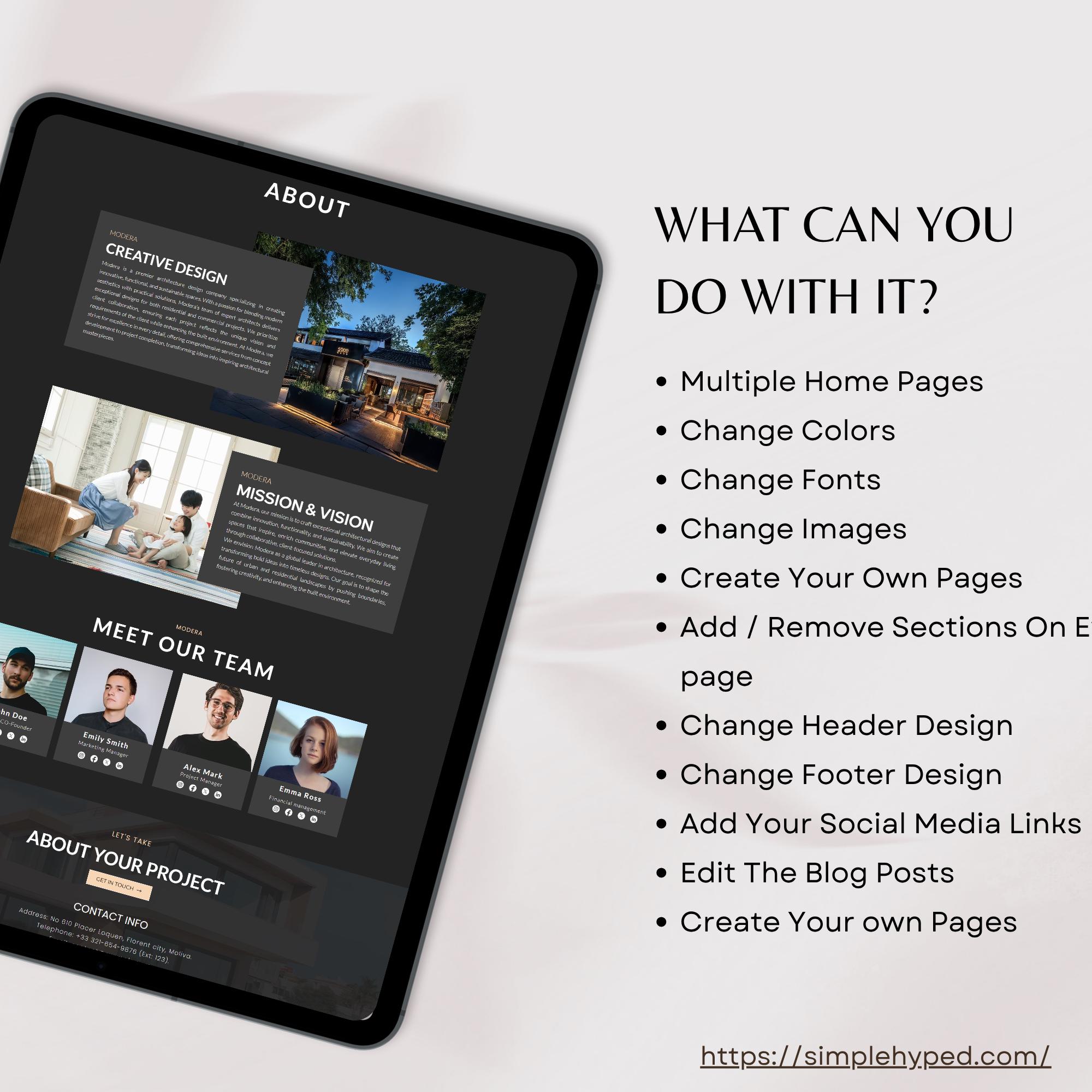 Wix Studio Template: Architecture & Interior Design Portfolio (digital ...