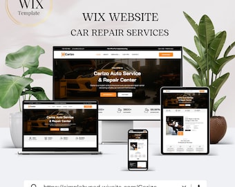 Professionelle Wix Vorlage für Autowerkstätten, Autowerkstätten und Fahrzeugwartung | Caripa