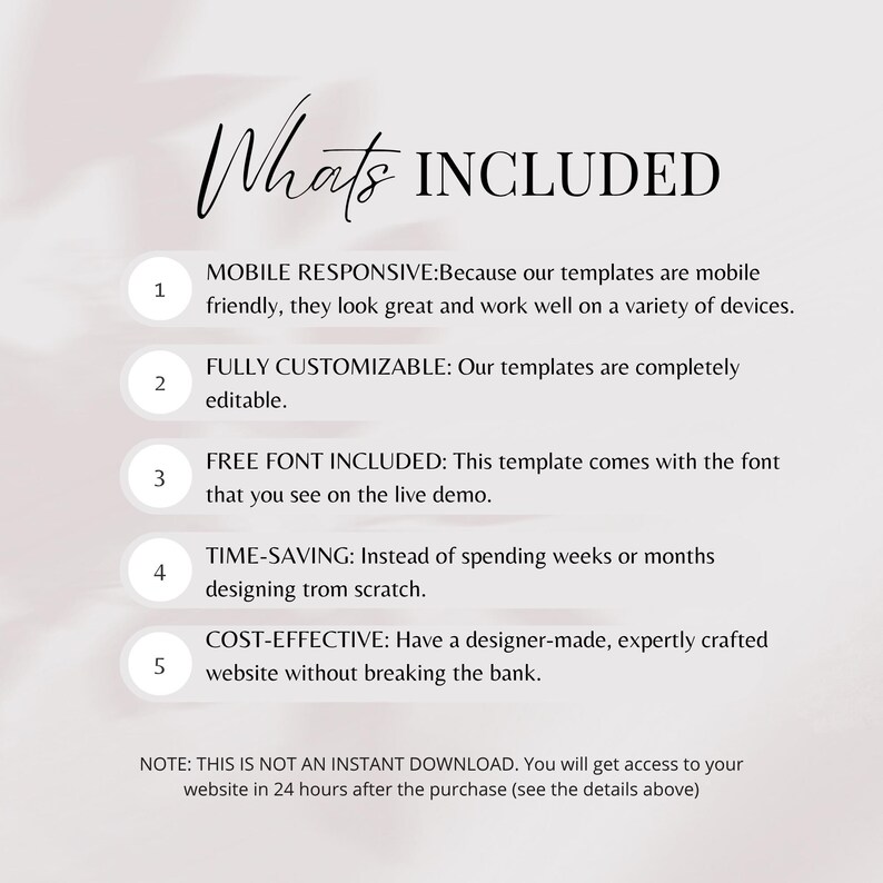 Coaching & Mentorship Wix Website Template for Business, Wellness, and
