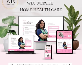 Website Vorlage: Senior Care Design