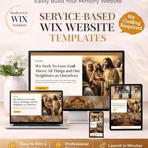 Wix Website Template for Churches: Easy Customization