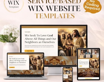 Wix Website Template for Churches: Easy Customization