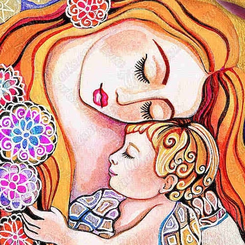 Madonna And Child Artwork Modern Christian Art Divine Etsy madonna-and-child-artwork-modern-christian-art-divine-etsy