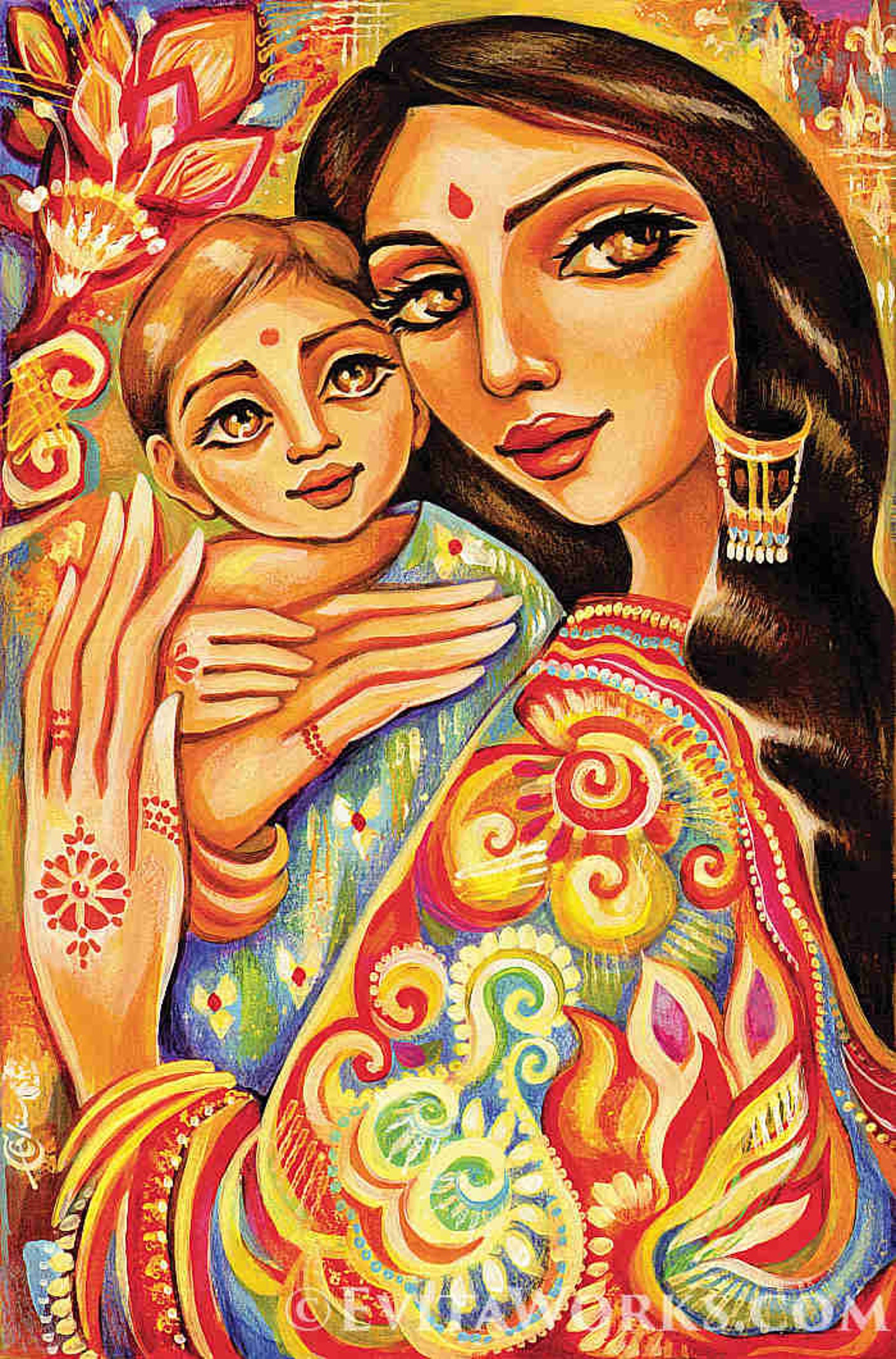 День матери в армении. Материнство арт. Мама картина. Материнство рисунок. Современное материнство.