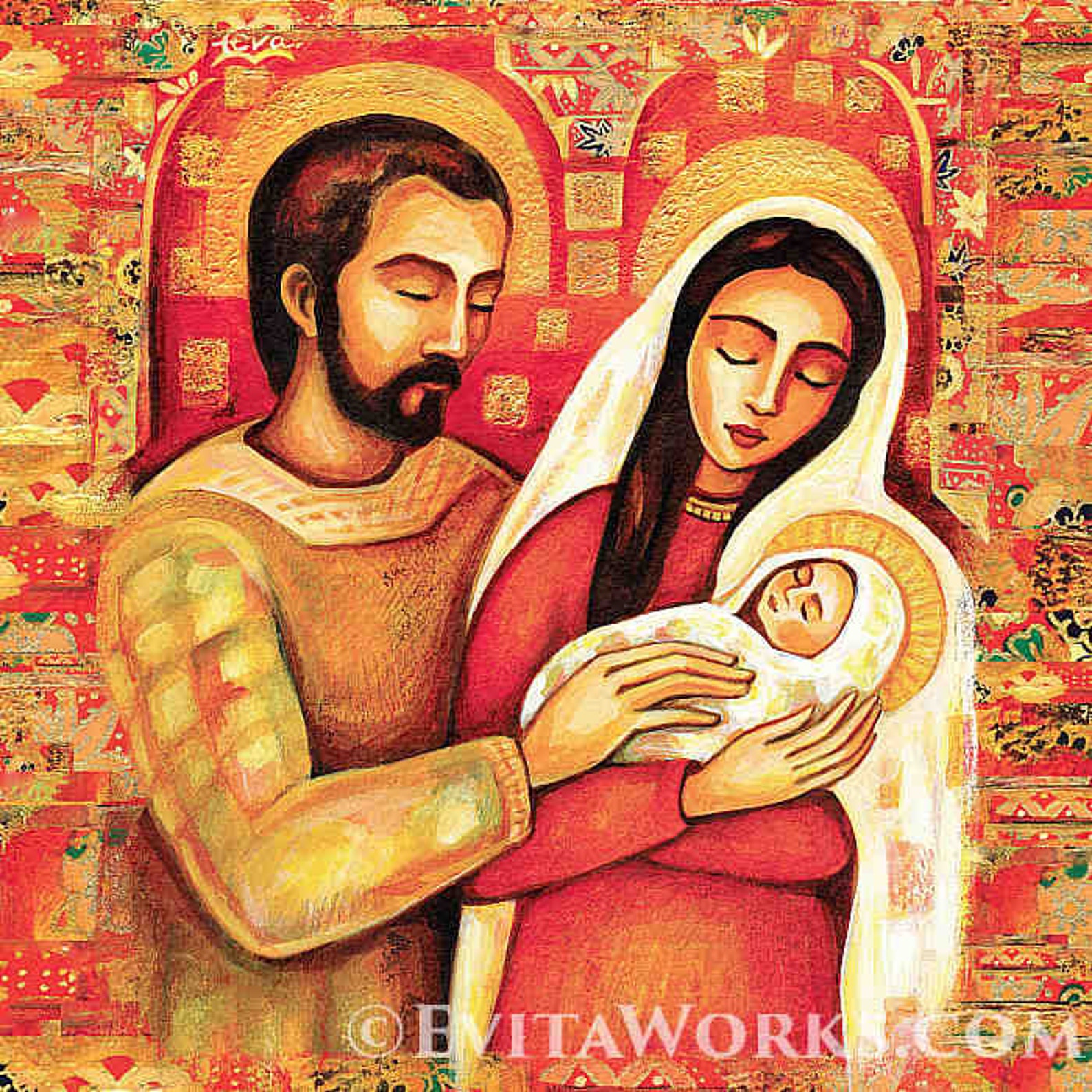 Best Christian Christmas Cards 2022 Holy Family box Christmas Nativity box Virgin Mary and Etsy
