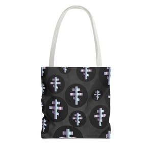 Östlich-katholisch, byzantinisch, christlich-christlich Kreuz Tote Tragetasche (AOP)