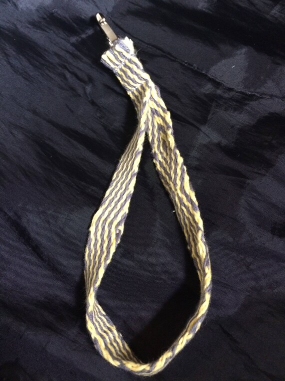 Items similar to Wristlet key chain, keyfob, key strap - 100% cotton in ...