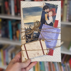 Libro Sorpresa - LIBRO DE FRANCIA - Cita a ciegas con un libro - Regalo para los amantes de París, Francia