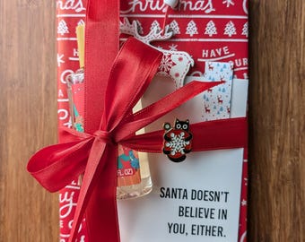 Surprise Book - CHRISTMAS BOOK - Blind Date with a Book - Gift or Self Care for Readers