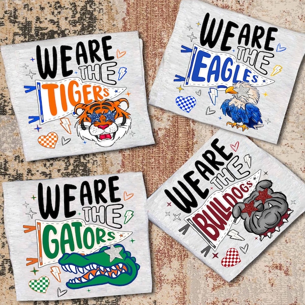 We Are The Pennant Mascot Shirt, Favorite Team Shirt, Go Fight Win School Team Name Mascot shirt, School Spirit Mascot shirt Team Fans