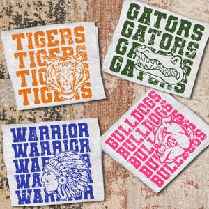 Custom Mascot Shirts, School Spirit Shirt, Mascot Team Tee, Team Mascot Shirt, Personalized School Team Name Shirt, Custom School Shirt