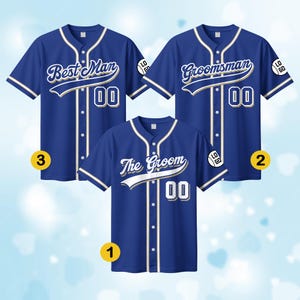 Custom Name Number Logo Jersey For Engagement, Wedding, Personalized Groom Groomsmen Best Man Baseball Jersey, Groom Groomsmen Proposal