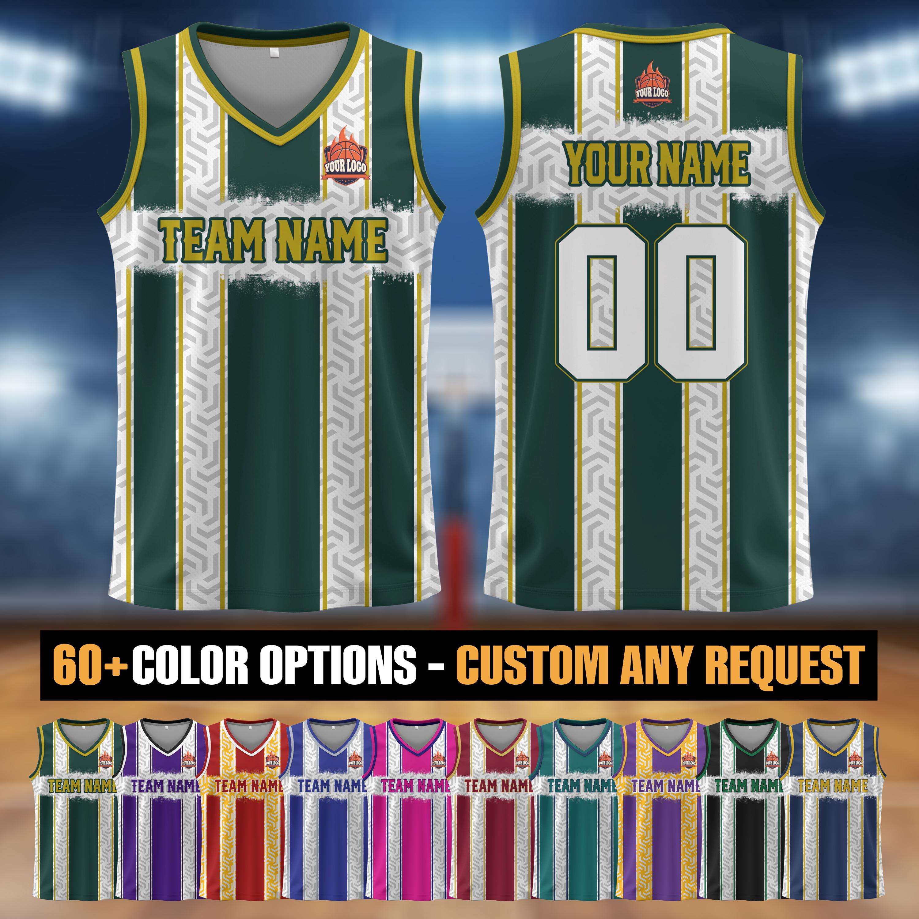 Personalized Name & Number Basketball Jersey for Men Women Youth Kid, Custom Tank Top for Basketball Fan Lovers Players, Game Day Outfit