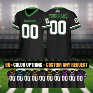 Personalized Team Custom Shirt Football Jersey for Men Women Youth Kid, Custom Football Gift For Fan, Name Number jersey Game Day Outfit